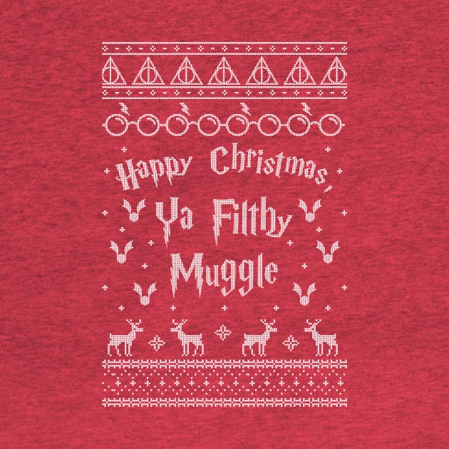 Wizarding Christmas Sweater (Jumper?) by stickerfule